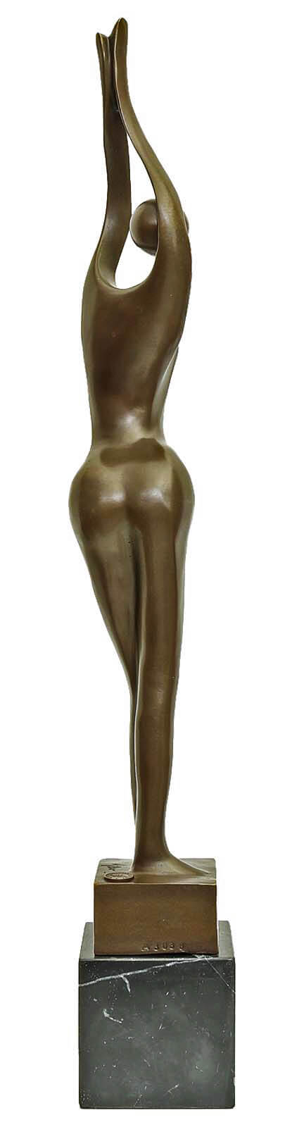Bronzeskulptur Erotik erotische Kunst im Antik-Stil Bronze Figur Statue 55cm