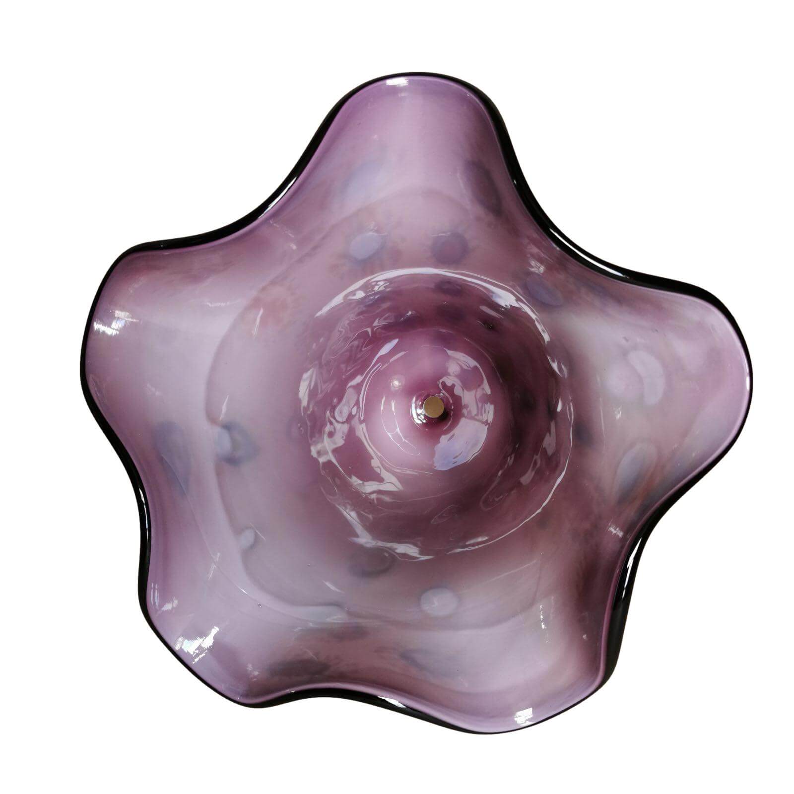 Pantalla de lámpara lámpara de mesa de cristal de la lámpara de Murano