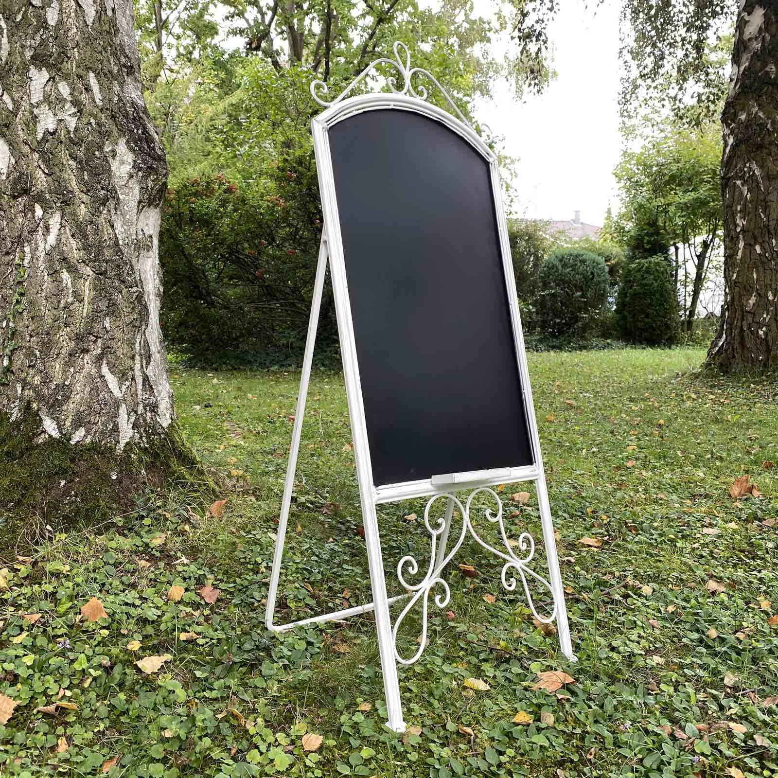 Werbetafel Kreidetafel Magnettafel Eisen Standtafel Aufsteller Kundenstopper a