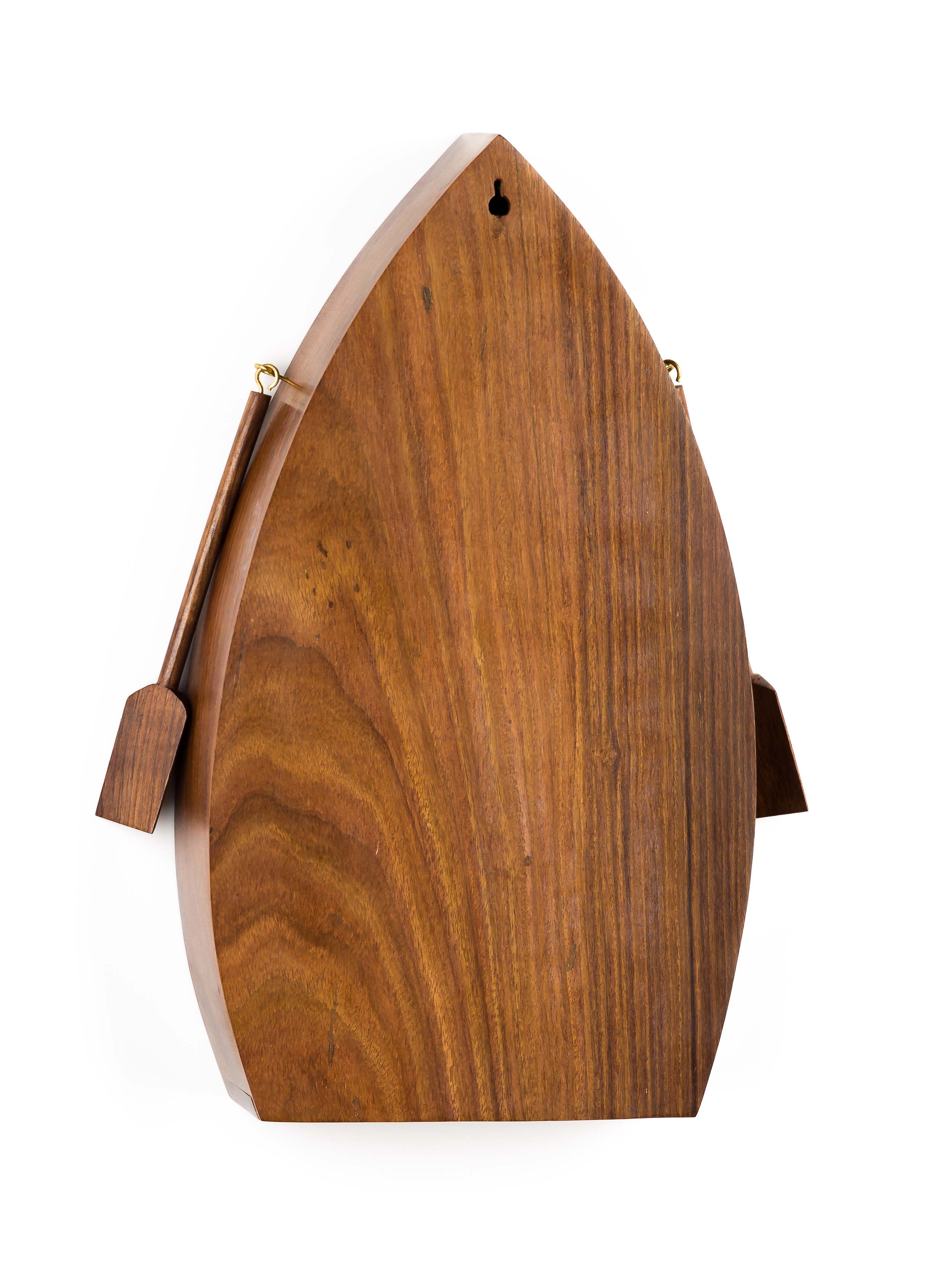 Schlüsselkasten Boot Schiff Holz Schlüsselboard Wandboard Maritim Dekoration