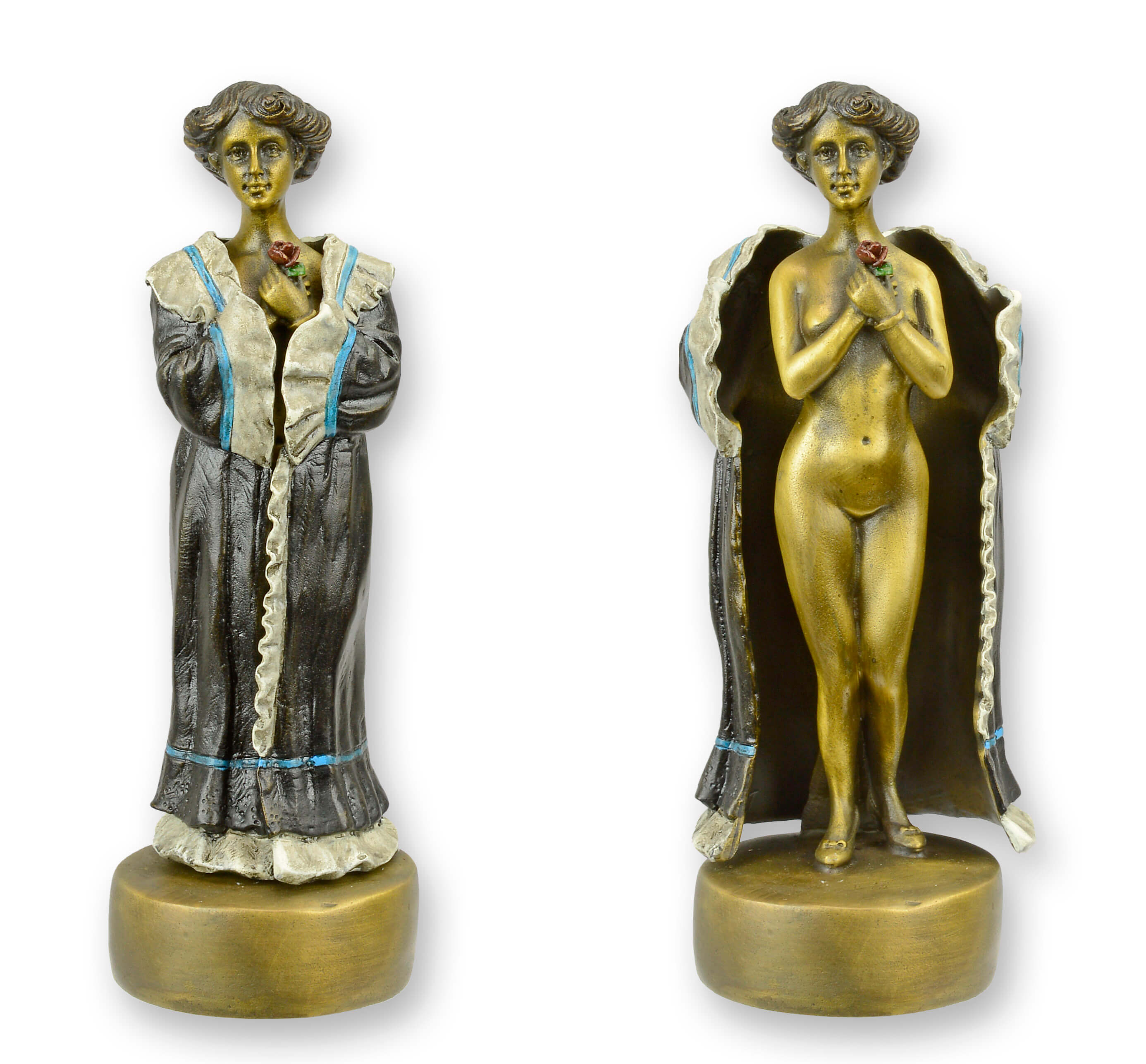 Figur, Person, Bronze