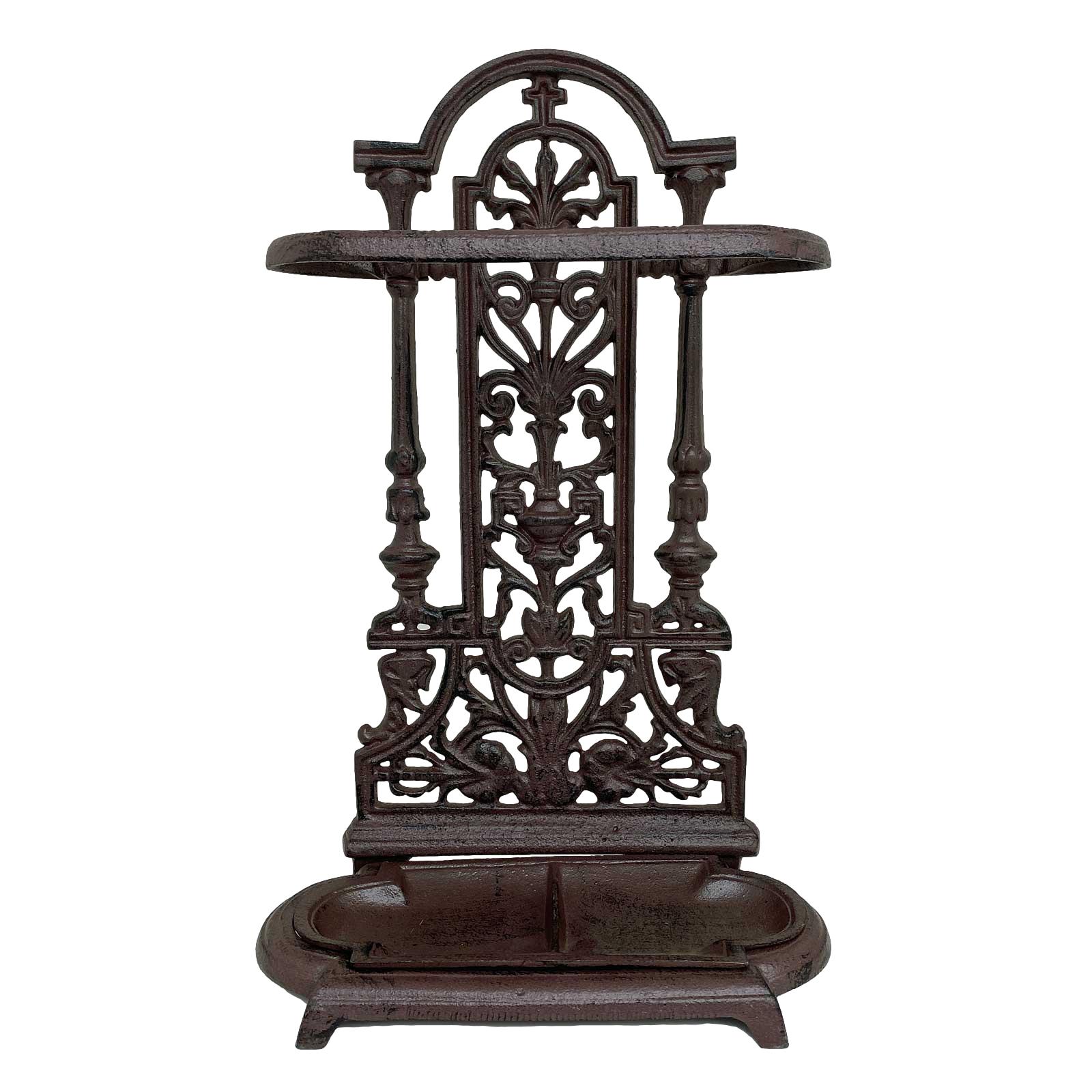 Schirmständer Regenschirmständer Schirmhalter Eisen Antik-Stil 50cm