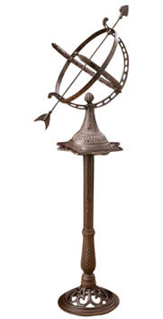 Armillary sphere, Djordarmel, Decorative globe, Brass telescope stand, Sundial stand