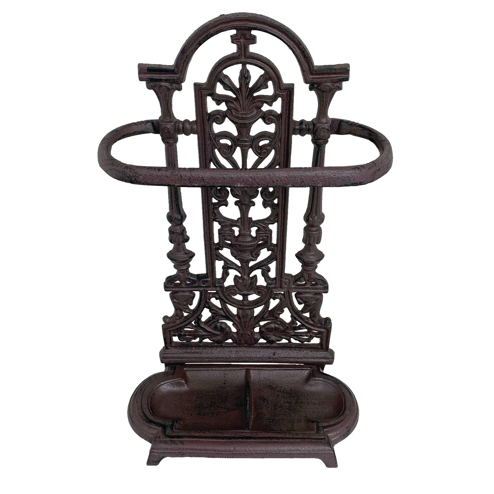 Schirmständer Regenschirmständer Schirmhalter Eisen Antik-Stil 50cm