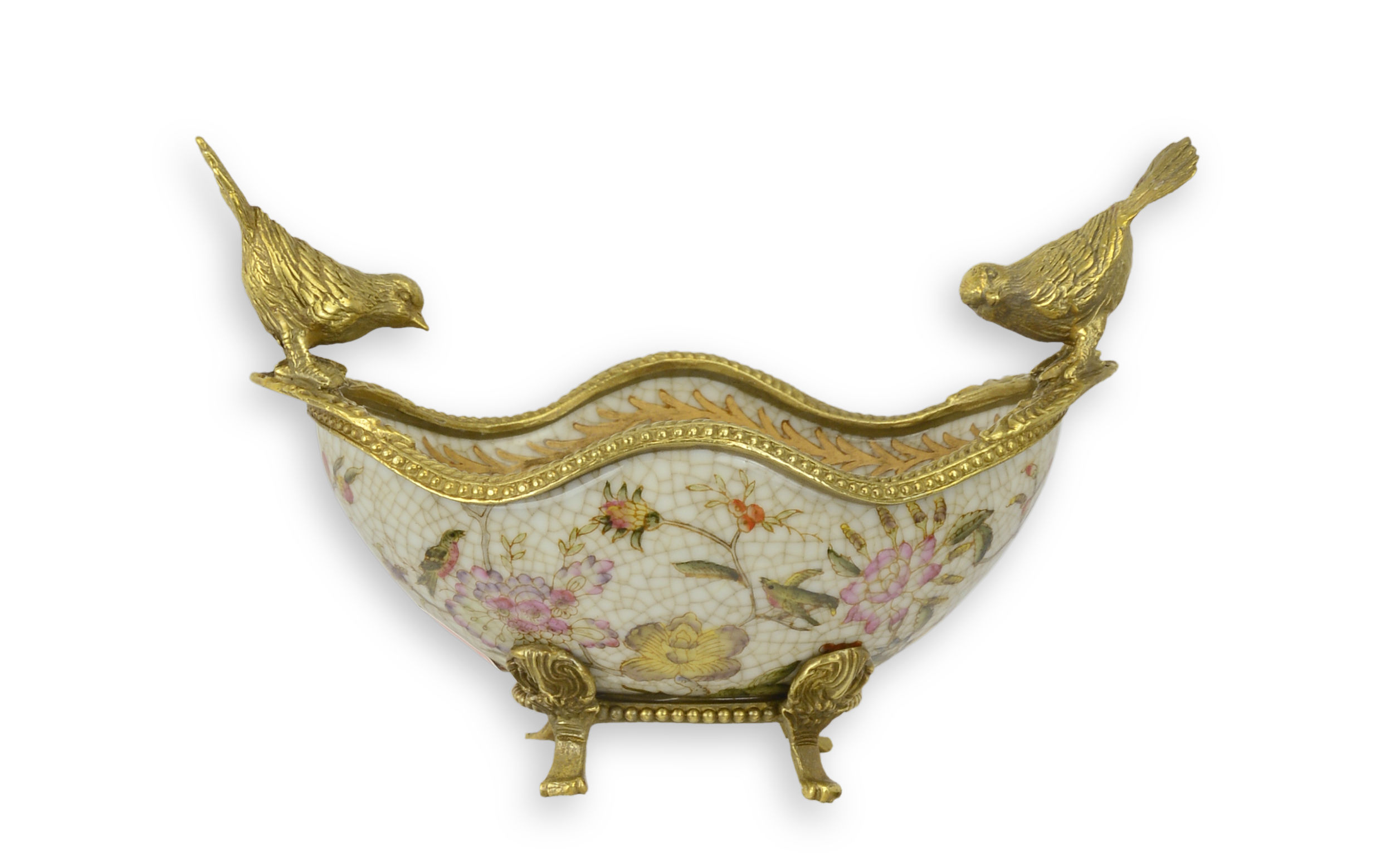 Porzellan, Töpferei, Tier, Vogel, Bronze