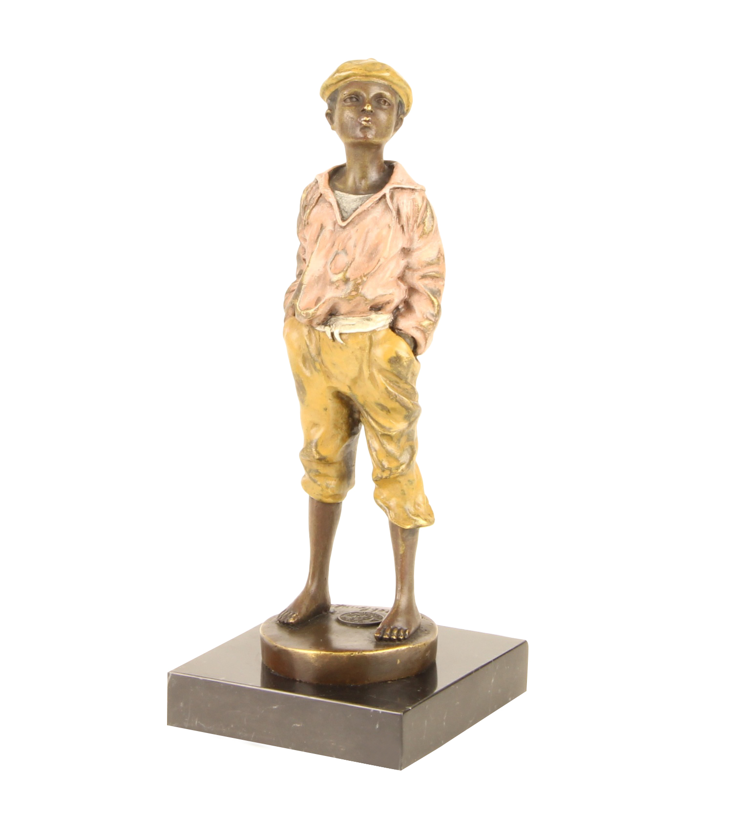 Escultura de bronce según Szczeblewski figura réplica copia