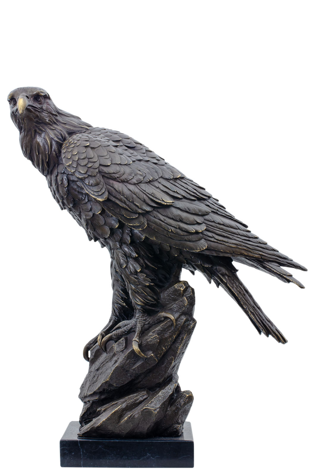 Bronzeskulptur Adler im Antik-Stil Bronze Figur Statue 51cm